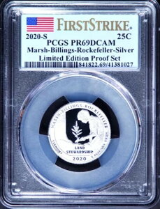 2020N S }[V rOX Vo[ 25Zg PCGS PR69DCAM NP FS  v[tZbg tbO