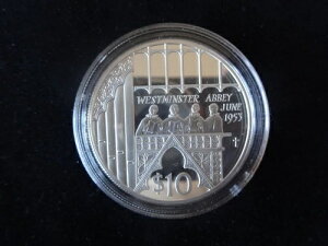 2002年 シルバープルーフ フィジー 10ドル硬貨 + COA 女王のゴールデンジュビリー ロイヤルミント