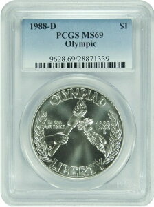 1988-D PCGS MS69 IsbNLOhiF򂹃xj
