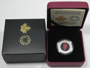 2021 $3 �J�i�_ ���[�R�����B�̉Ԗ��: �t�@�C�A�E�B�[�h 7.96g .9999 �V���o�[�A�{�b�N�X����� COA �t��