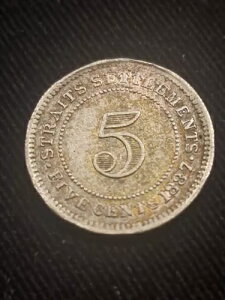 1887�N �C���A���n 5�Z���g��� �󏭃R�C�� T223