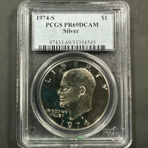 1974-S 1h Vo[ v[t ACNEAC[n[ h PCGS PR69 DCAM (85154)