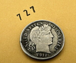 1912�N P �o�[�o�[ �_�C�� US 10�Z���g 90% �V���o�[�R�C�� AU �ڍ�