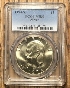 1974NS 1h ACNEAC[n[E_[ PCGS MS66 - uCU[I SKN 7093