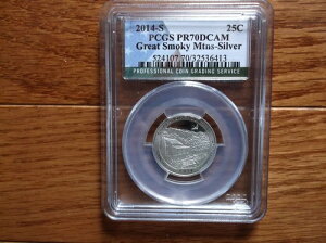 2014 S 25C Vo[ O[gX[L[}EeY NP NH[^[ PCGS PR70DCAM