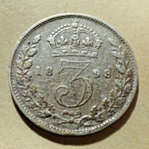 ���B�N�g���A�E���F�[���h�E�w�b�h�E�X���[�y���X 1898�N �V���o�[ 3D �V���o�[ �Ǖi (myrefn116)