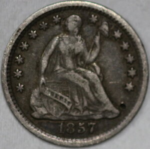 1857-P ���ȃ��o�e�B�n�[�t�_�C�� 90%��� 1800�N�㐻 [SN01]