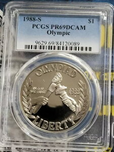 1988-S IsbNLO Vo[ v[t h PCGS PF69 PR69 DCAM fB[vJI