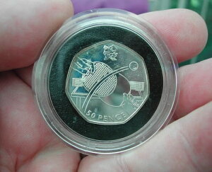 2012�N�I�����s�b�N 50�y���X�d�� .925 �V���o�[ BUNC �싅�I�����s�b�N ���C�����~���g