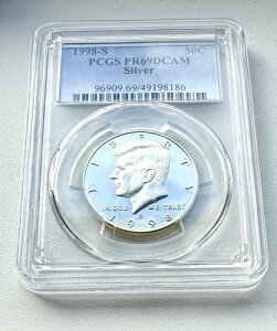 1998NiTtVXRj50Zg݃PlfBEv[tEn[th PCGS PR69DCAM