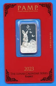 2023 PAMP �X�C�X 10g .999 �V���o�[�o�[ �E�T�M ���A��V���[�Y ���̓J�[�h