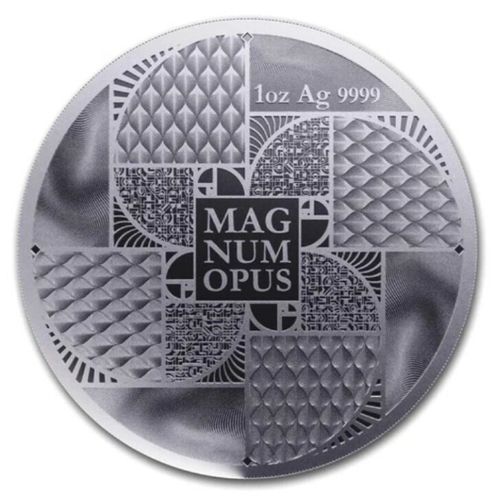 楽天市場】2023年ニウエ マグナム・オプス 2ドル 1オンス BU銀貨 