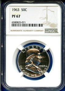 1963N P NGC PF67 tN n[t_[ 50Zg č 1963-P PF-67 uXgzCg