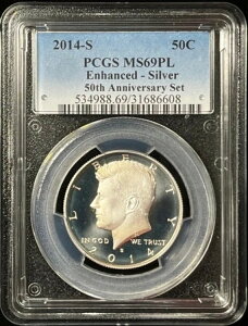 2014-S PlfBn[t PCGS MS69PL 50NLOZbg苭 90%Vo[