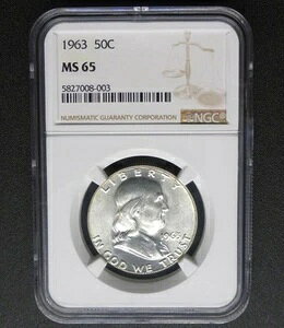 1963N NGC MS 65 Vo[ tN n[thAAJO 50ZgRC