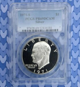 A|11LOT RevA1971N S PCGS PR 69 D-Cam Vo[ AC[n[ v[t 1hRC