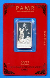 2023 PAMP �X�C�X 10g .999 �V���o�[�o�[ �E�T�M ���A��V���[�Y ���̓J�[�h