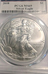 2018N 1h AJ Vo[ C[O PCGS MS69 s