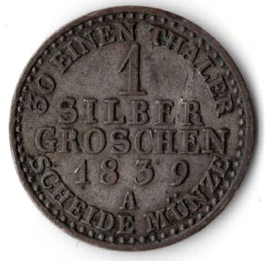 1839�N �t���[�h���q�E���B���w����3���L�O 1 �V���o�[�O���b�V�F�� �v���C�Z���� (.222) 2.1g 18mm CG