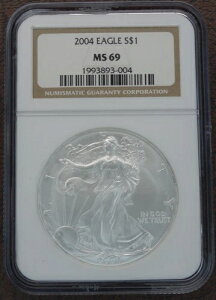 2004N AJVo[C[O NGC MS 69 č 1h