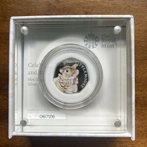 2018�N Mrs Tittlemouse �V���o�[ �v���[�t 50�y���X COA No. 06726 ������