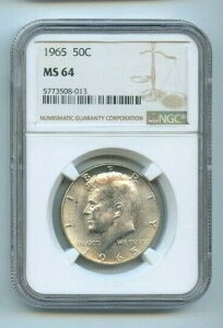 AJ n[th J.F.PlfB 1965 NGC Ms 64 N° 6