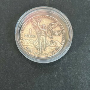 1985 1 オンザ .999 ファイン シルバー メキシコ リベルタ プラタ プラ流通