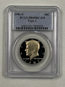 1981-S ^Cv2 PlfB n[t_[ 50Zg PCGS PR69 DCAM fB[vJI