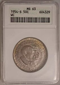 1954-S Vg J[o[ n[t ANACS MS63 Gen 4 I[hz_[ X[ zCg \[vo[