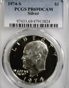 1974N PCGS PRF 69 Vo[ AC[n[ h X[p[v[t ACN 1h RC NR