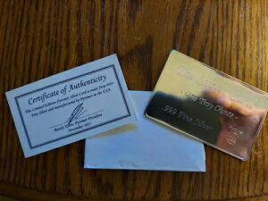 �p�C�����b�g 1�I���X .999 ���� - �ی�X���[�u��CoA�t���V���o�[�J�[�h�o�[