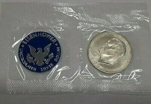 1973-S UNC 40% Vo[ AC[n[ IKE hRCičǔs̃IWitj