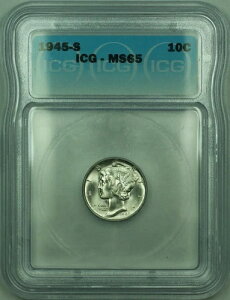 1945-S }[L[ Vo[ _C 10Zg RC ICG MS-65 (QQ)