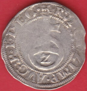 R* �h�C�c PFALZ-VELDENZ 2 KREUZER �V���o�[ 1590 EK VF/XF �ڍ� #4653
