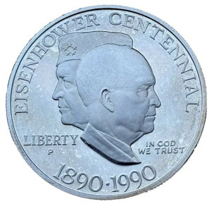 1h 1990N P USA AC[n[ .900 26.73g  KM#227-