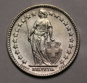 XCX 1/2t 1909N XCX KM# 23 AU/Unc