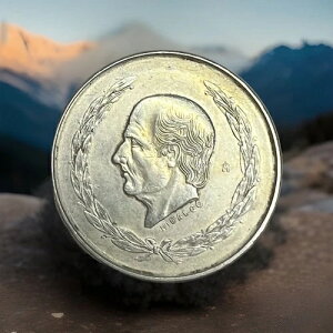 1952年 シンコ・メキシコ・ペソ - 銀72% (1 AU コイン)