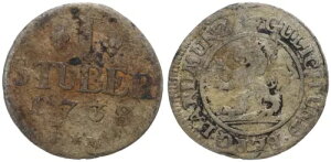�Â��h�C�c - ���[���b�q �x���N 1 Stuber St?ber 1738 �V���o�[ 0.6g�A? 17mm KM# 191-