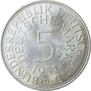 J387 5 DM �V���o�[�C�[�O�� 1951 D in F.STG 615 029-