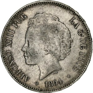 [#1165708] �X�y�C���A�A���t�H���\ 13 ���A5 �y�Z�^�A1894 �N�A�o�����V�A�A�V���o�[�AVF�AKM:700