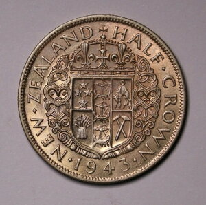 1943N j[W[h NZ Vo[ n[tNE W[W6 KM# 11 gEF RC