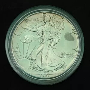 1987 1オンス 純銀貨 USA シルバーイーグル リバティ アメリカ合衆国