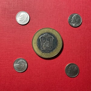 ??1/2 トロイオンス レア シルバー メキシコ コイン $100 ペソ 2004 KM#748 エスタド デ メキシコ