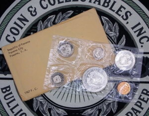 1967�N �p�i�}���a�� �V���o�[ �v���[�t (6��) �o���{�A �Z�b�g �I���W�i�������t��