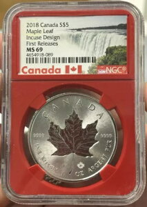 2018�N�J�i�_S$5���[�v�����[�t�C���L���[�Y�f�U�C���t�@�[�X�g�����[�XMS69 NGC���b�h�X�y�V�������x��
