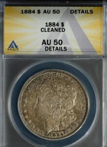 1884N[K1h݁BN[jOς݁BANACS: AU 50BANACS CERT: 7300949