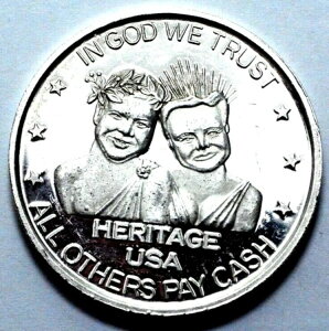 1987�N PTL Heritage USA Pass The Loot 1�I���X 999 �V���o�[���E���h ���̑��͌�������
