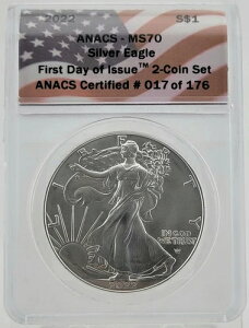 2022N 1h݃AJC[O MS 70 ANACS s #017/176