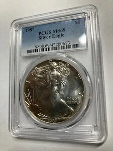 (A1) 1987N AJ Vo[ C[O 1h PCGS MS 69