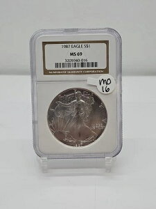 1987N AJVo[C[O NGC MS69 ASE $1,999  m[X|bg MO-16